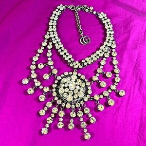 Gucci Crystal Statement Necklace